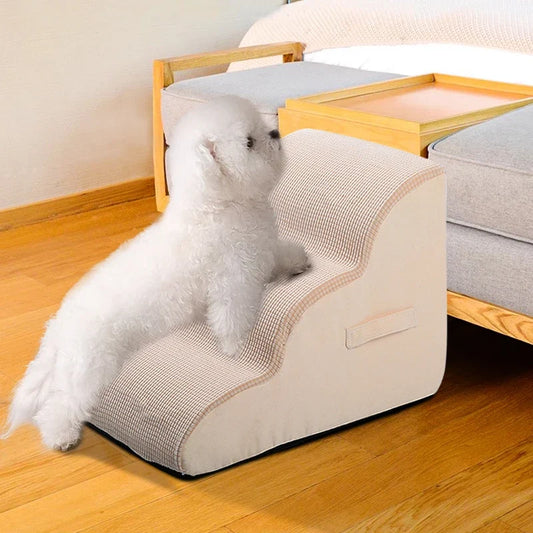 Pet Dog Ladder 3 Steps Stairs Cat Dog Stairs - MyPetDollar.com