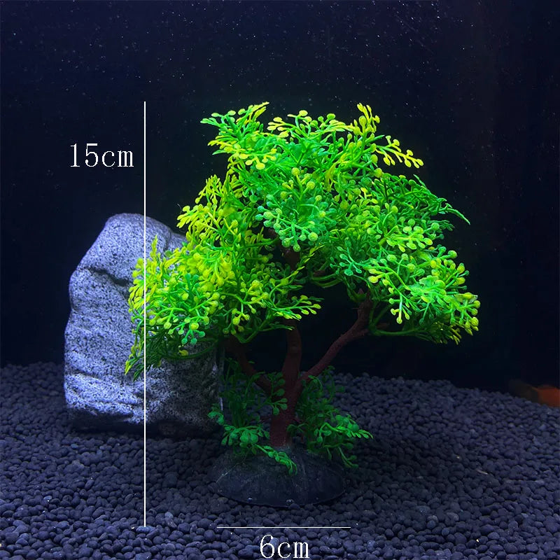 Artificial Aquarium Decor Plants Water Weeds - MyPetDollar.com
