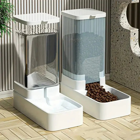 1pc/2pcs Automatic Dog Feeder/Water - MyPetDollar.com