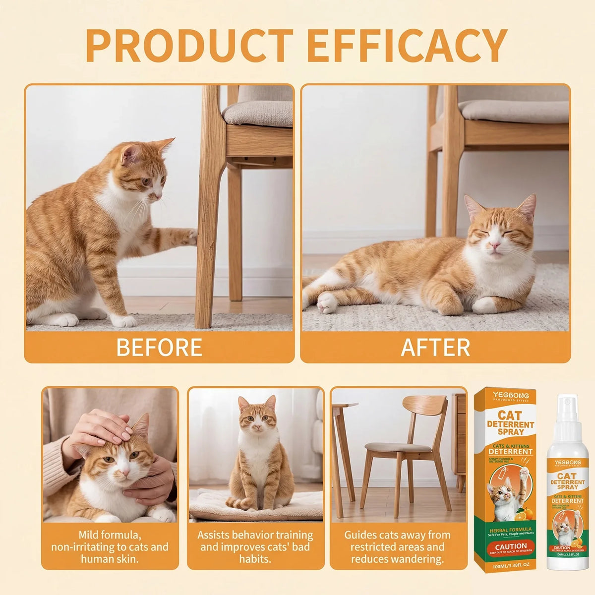 Cat Deterrent Spray For Peeing Anti - MyPetDollar.com
