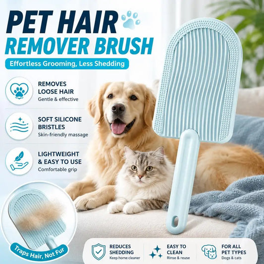 Dual-Sided Pet Grooming Brush Detangling & - MyPetDollar.com