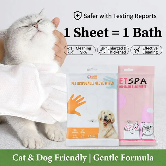 5 Packs Totaling 30 Pet Cleaning Wipes, - MyPetDollar.com