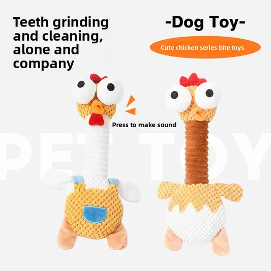 Dog Cat Toy Bite Resistant Plush Chew Toy - MyPetDollar.com