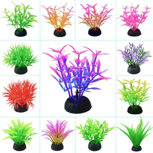 Artificial Aquarium Decorative Pvc Aquatic - MyPetDollar.com