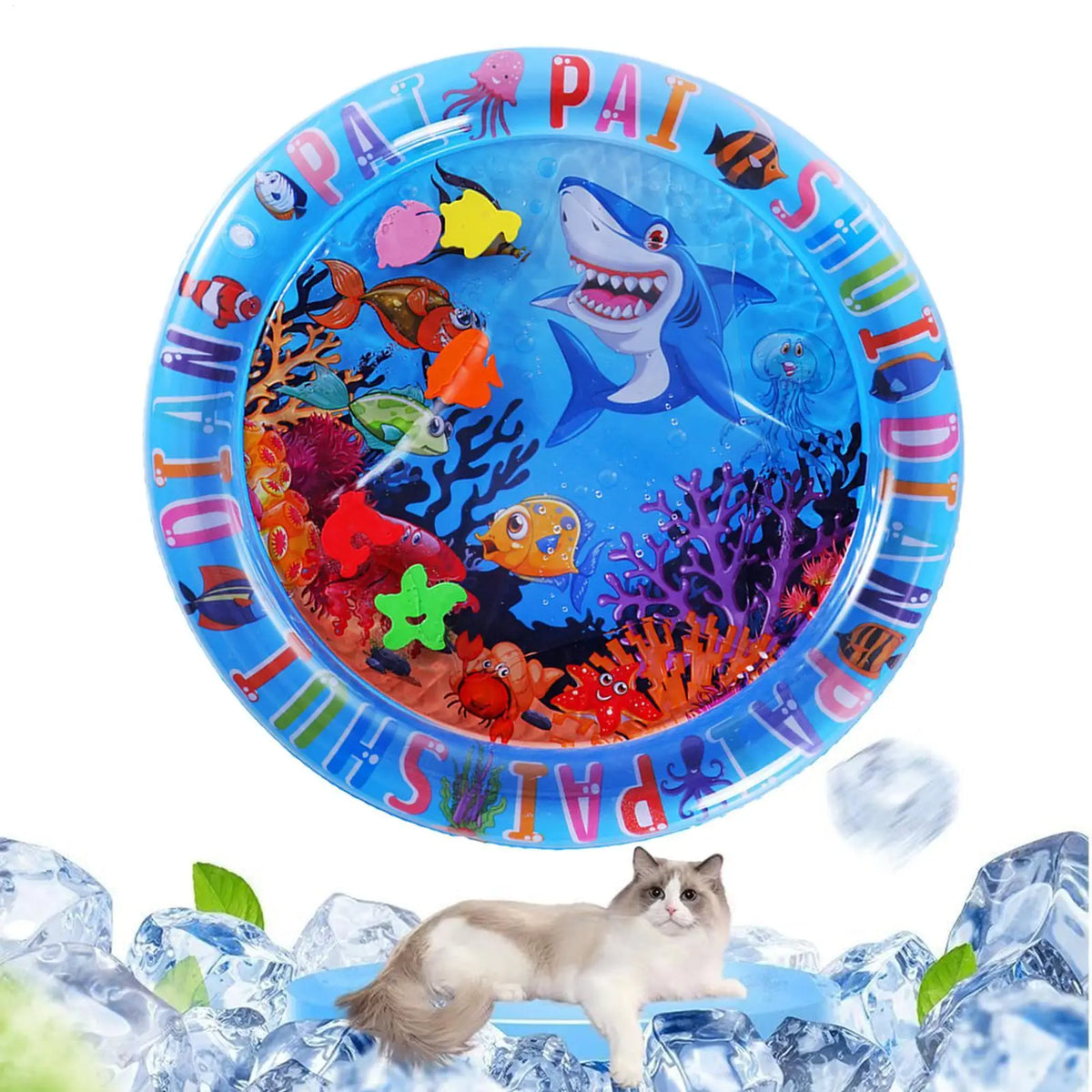 Sensory Water Pad for Cats Waterbed Pad for - MyPetDollar.com