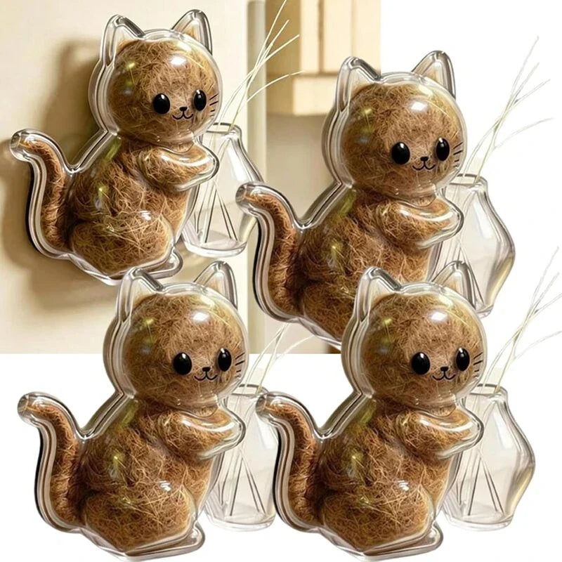 Fridge Magnet Cat Hair Keepsake Clear - MyPetDollar.com
