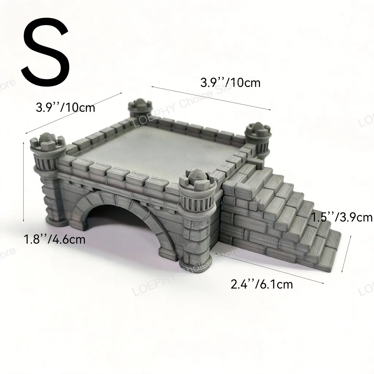 Castle Reptile Hide Cave with Stairs – 3 Colors