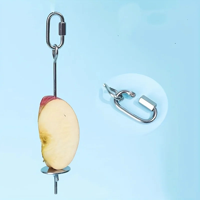 Stainless Steel Parrot Feeder for Hanging - MyPetDollar.com