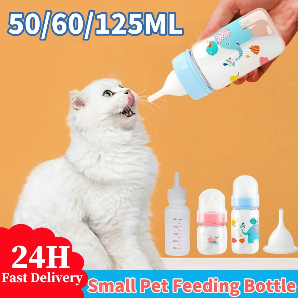 Small Pet Feeding Bottle 60ml/125ml Baby Pet - MyPetDollar.com