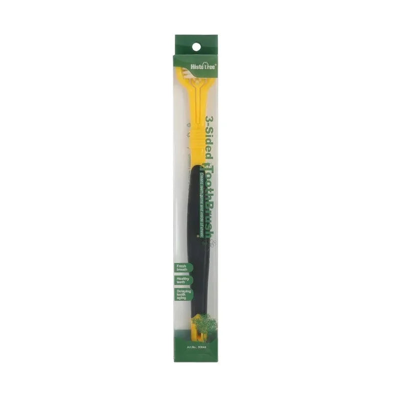 Three-sided Pet Toothbrush Bad Breath Tartar Removal Teeth