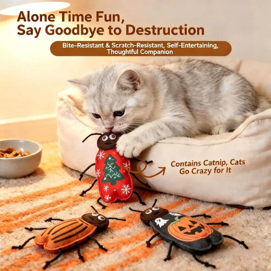 Soft Felt Material Imitation Cockroach Cat Insect Self, Interactive