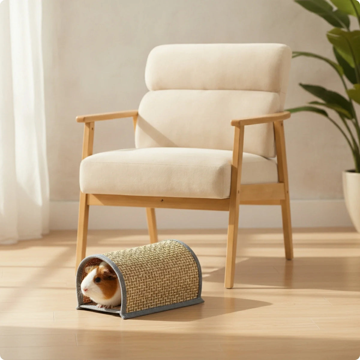 Pet Tunnel with Woven Pad – 3 Colors