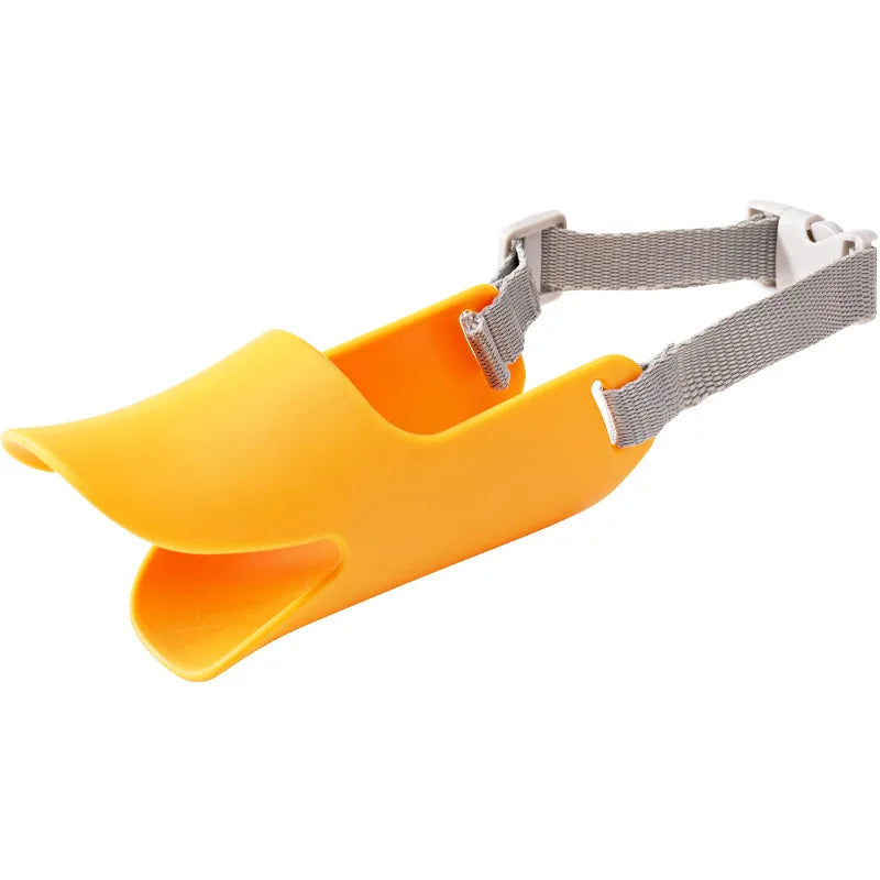 Adjustable Dog Silicone Duck Muzzle Anti - MyPetDollar.com