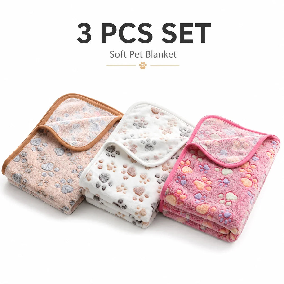 Coral Fleece Pet Mat, Soft Non-Shedding - MyPetDollar.com