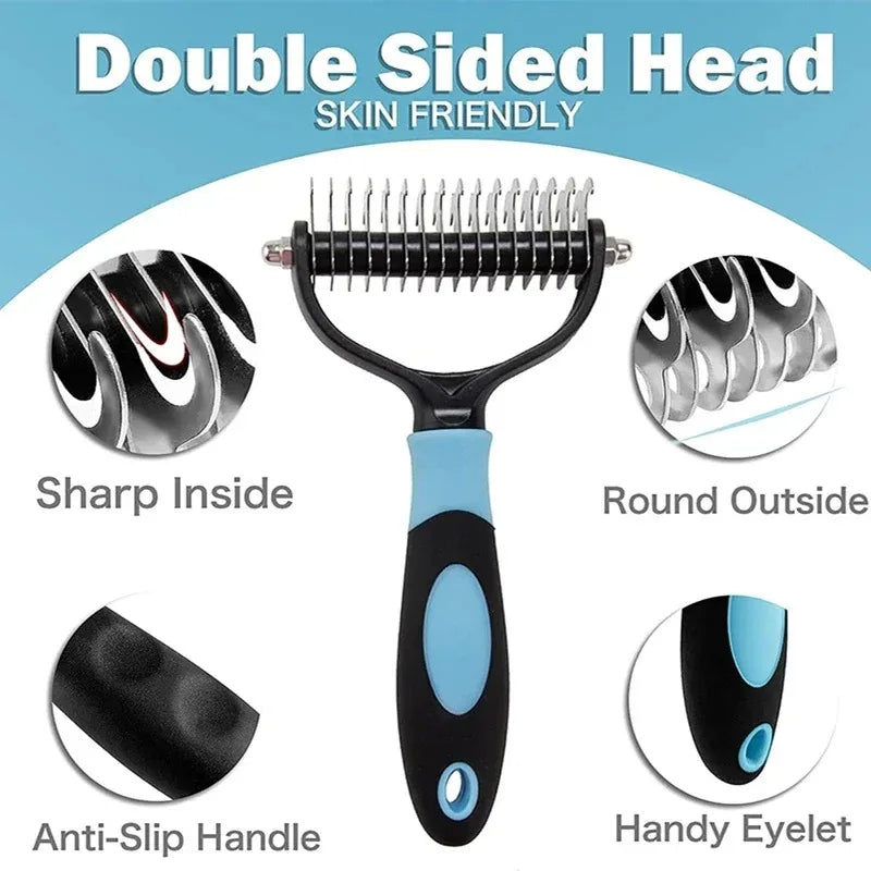 Professional Pet Deshedding Brush Dog Cat - MyPetDollar.com