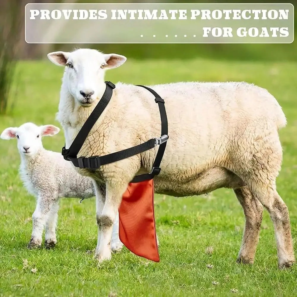 Adjustable Strap Goats Anti Breeding Apron - MyPetDollar.com