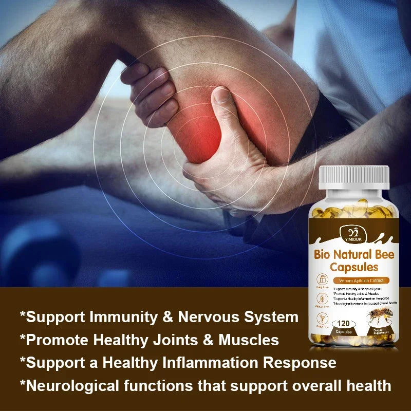 Bee Venom Capsules, with Glucosamine & - MyPetDollar.com