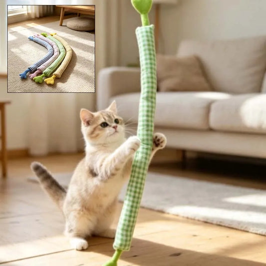 Cat Plush Pillow Toy Interactive Amuse - MyPetDollar.com