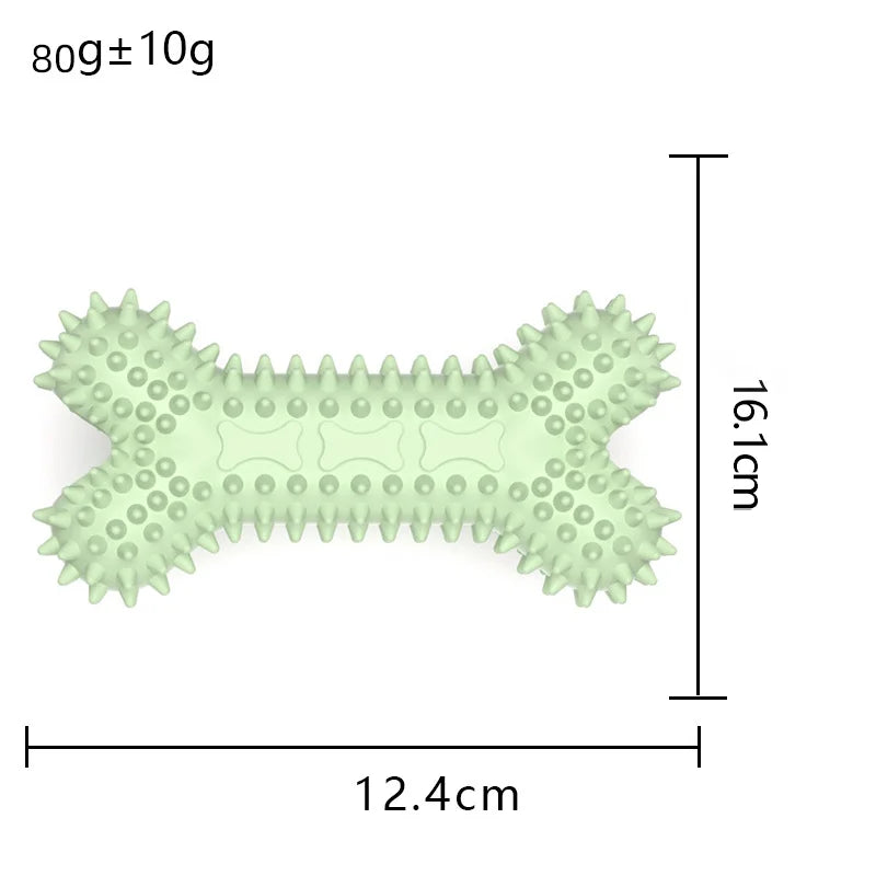 1Pcs/2Pcs Dog Chew Toys Set Spiky Bone & - MyPetDollar.com