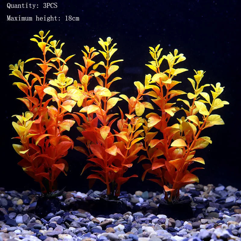 Artificial Water Plant Flower Set Sight of - MyPetDollar.com