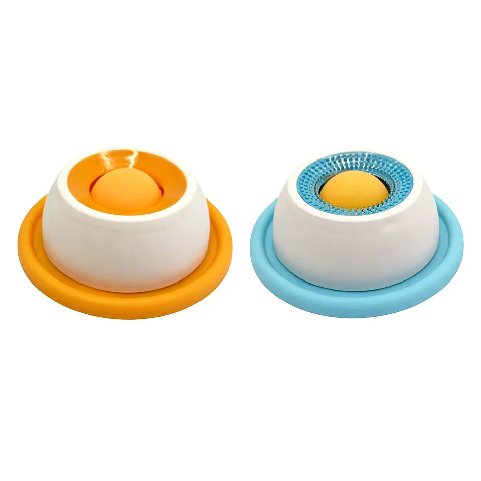 Non-slip Pet Licking Bowl with Slow Food Design Educational – 7 Colors