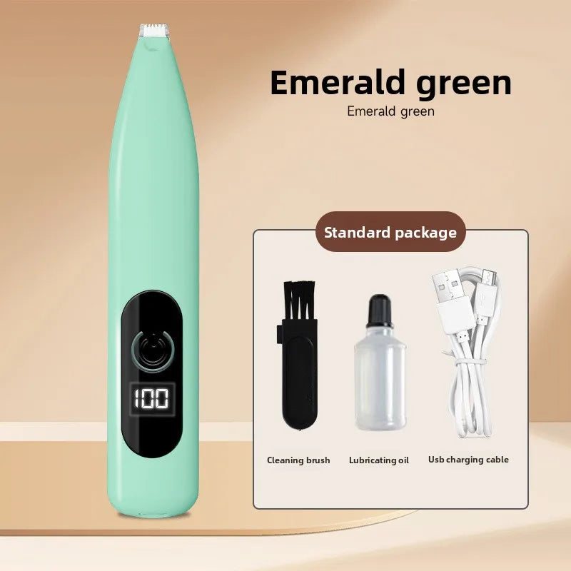 Low Noise Electric Pet Clipper, Mini Ceramic Blade Hair