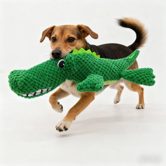 Large Crocodile Dog Toys Resistant - MyPetDollar.com