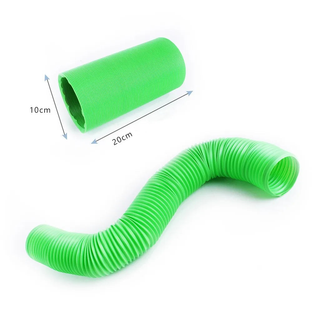 100cm Telescopic Fun Tunnel Pipeline for - MyPetDollar.com