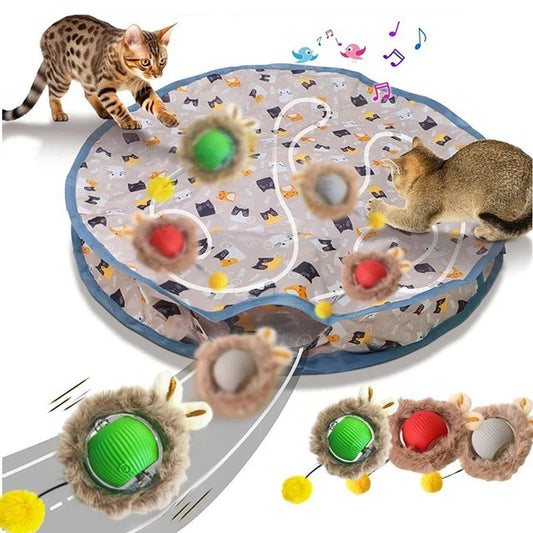 Smart Interactive Cat Toys Ball Fast Rolling - MyPetDollar.com