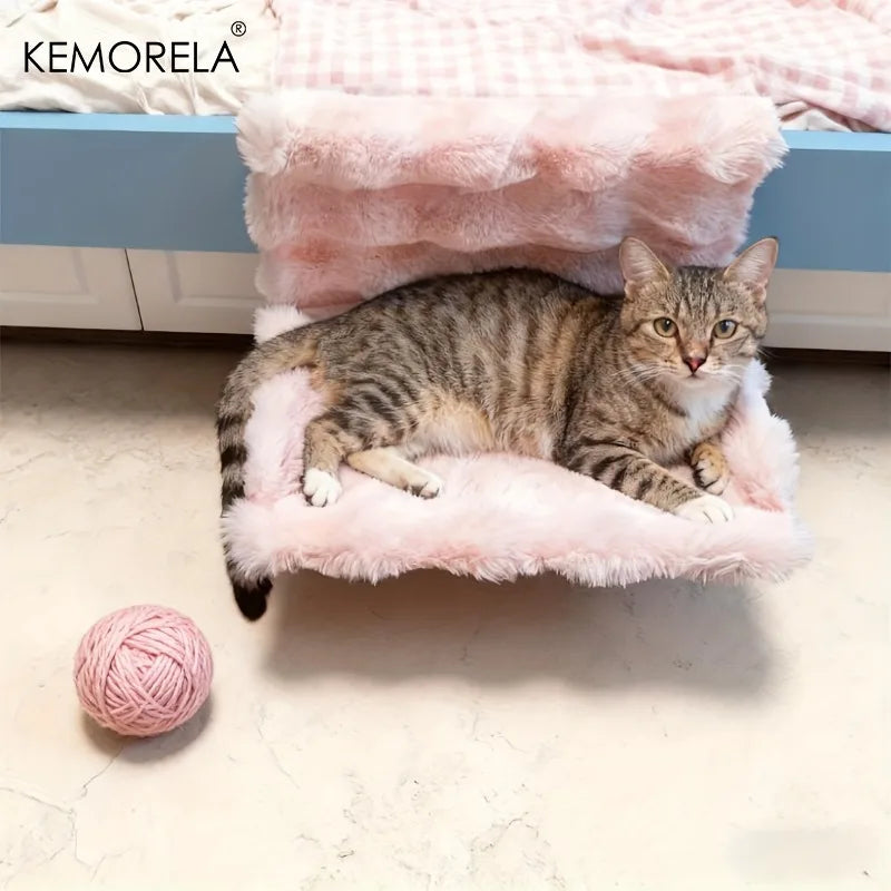 KEMORELA Thickened Soft Plush Bed Hanging - MyPetDollar.com