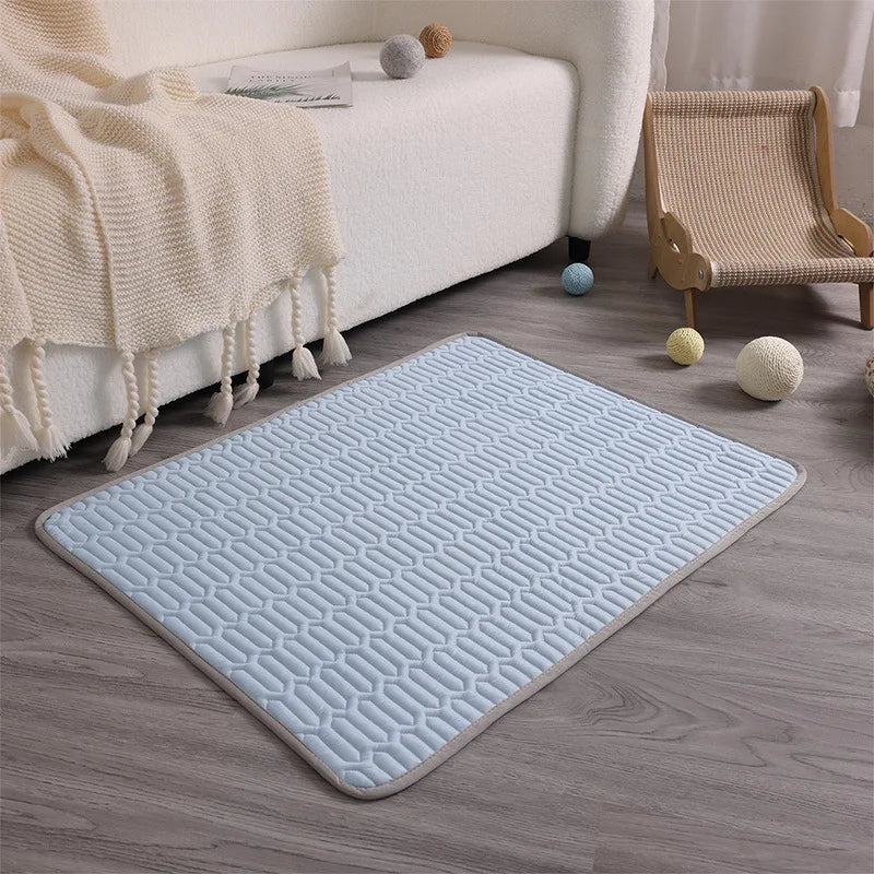 Pet Cooling Mat for Dogs Cats, Washable - MyPetDollar.com