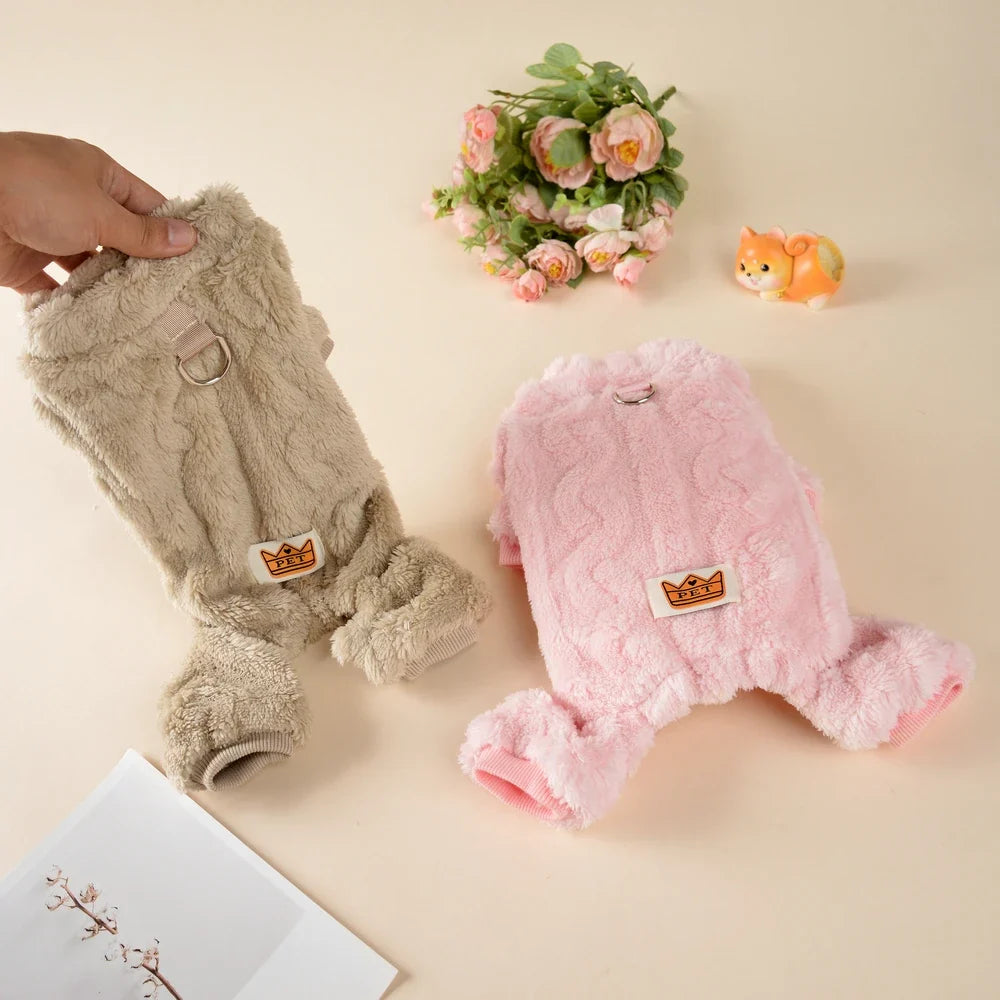 Soft Dog Clothes For Winter Warm Puppy - MyPetDollar.com