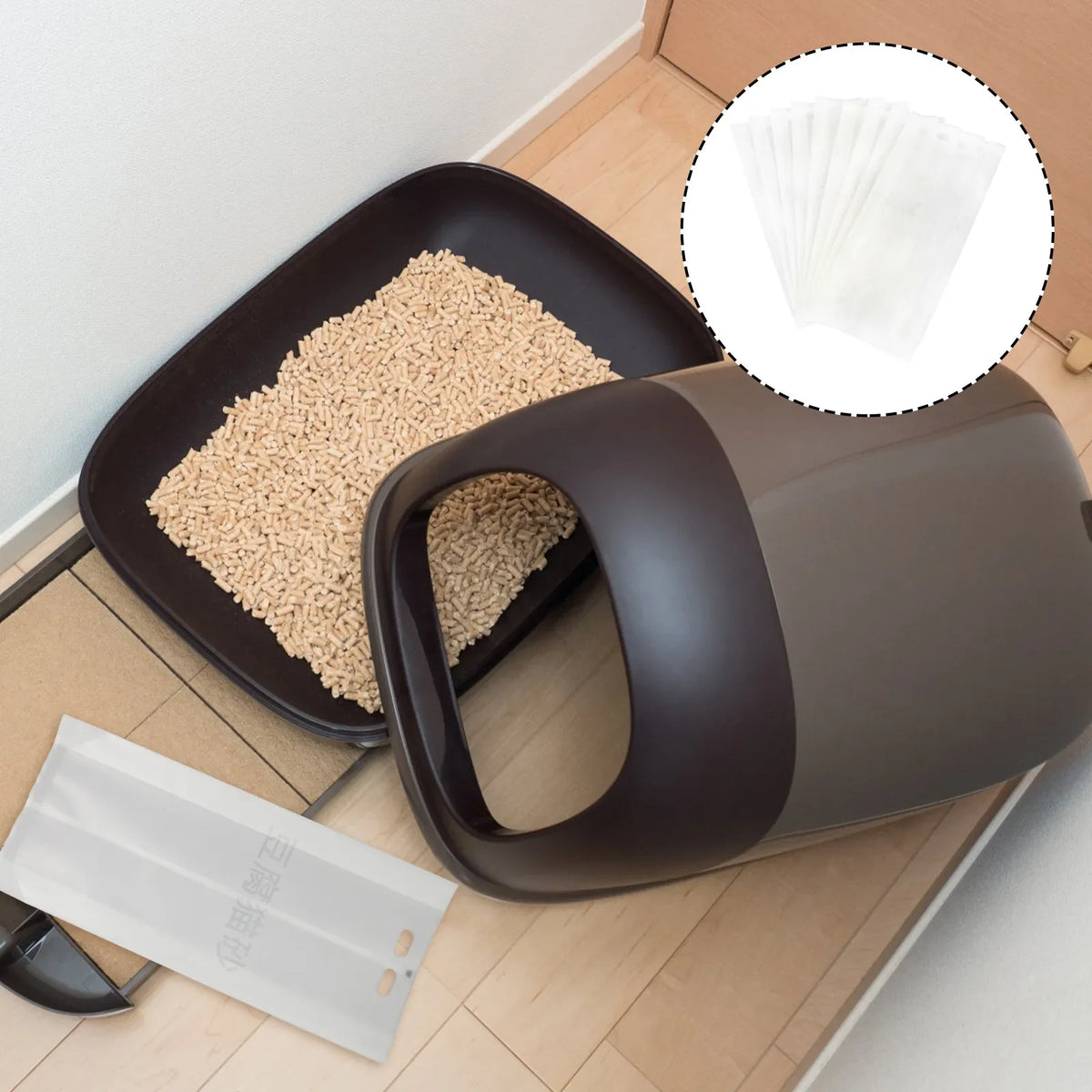 10Pcs Cat Litter Packing Bags Leak and Tear - MyPetDollar.com