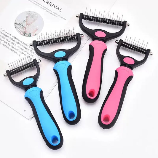 1/2PCS Pet Grooming Brush Comb,Dual-Sided - MyPetDollar.com