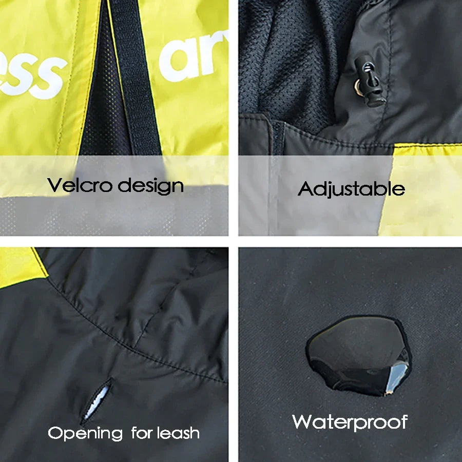 Pet Dog Waterproof Coat Dog Raincoat - MyPetDollar.com