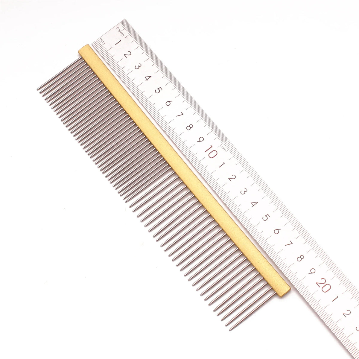 Pet Comb Aluminium Handle Dog Grooming Comb - MyPetDollar.com
