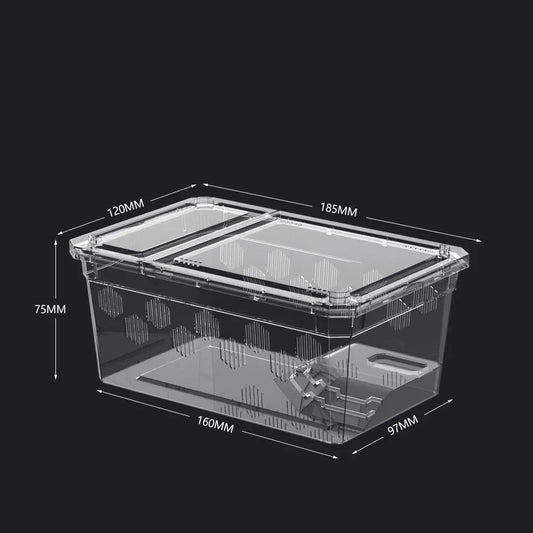 Transparent Reptile Tank Plastic Breathable - MyPetDollar.com