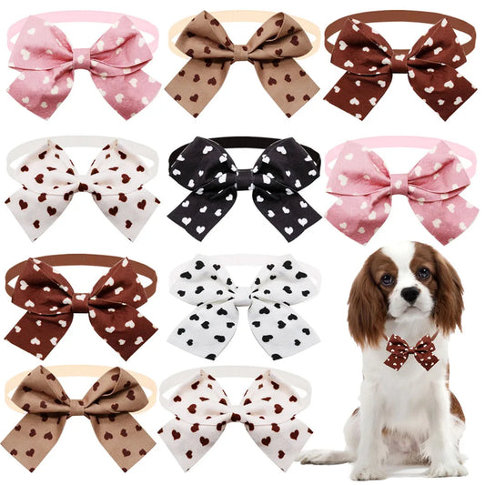 50pcs Dog Bow Tie Cute Fashion Dog Grooming - MyPetDollar.com
