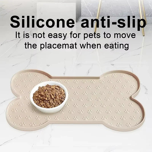 Dog Food Mat Anti-Slip Silicone Thicker Pet - MyPetDollar.com