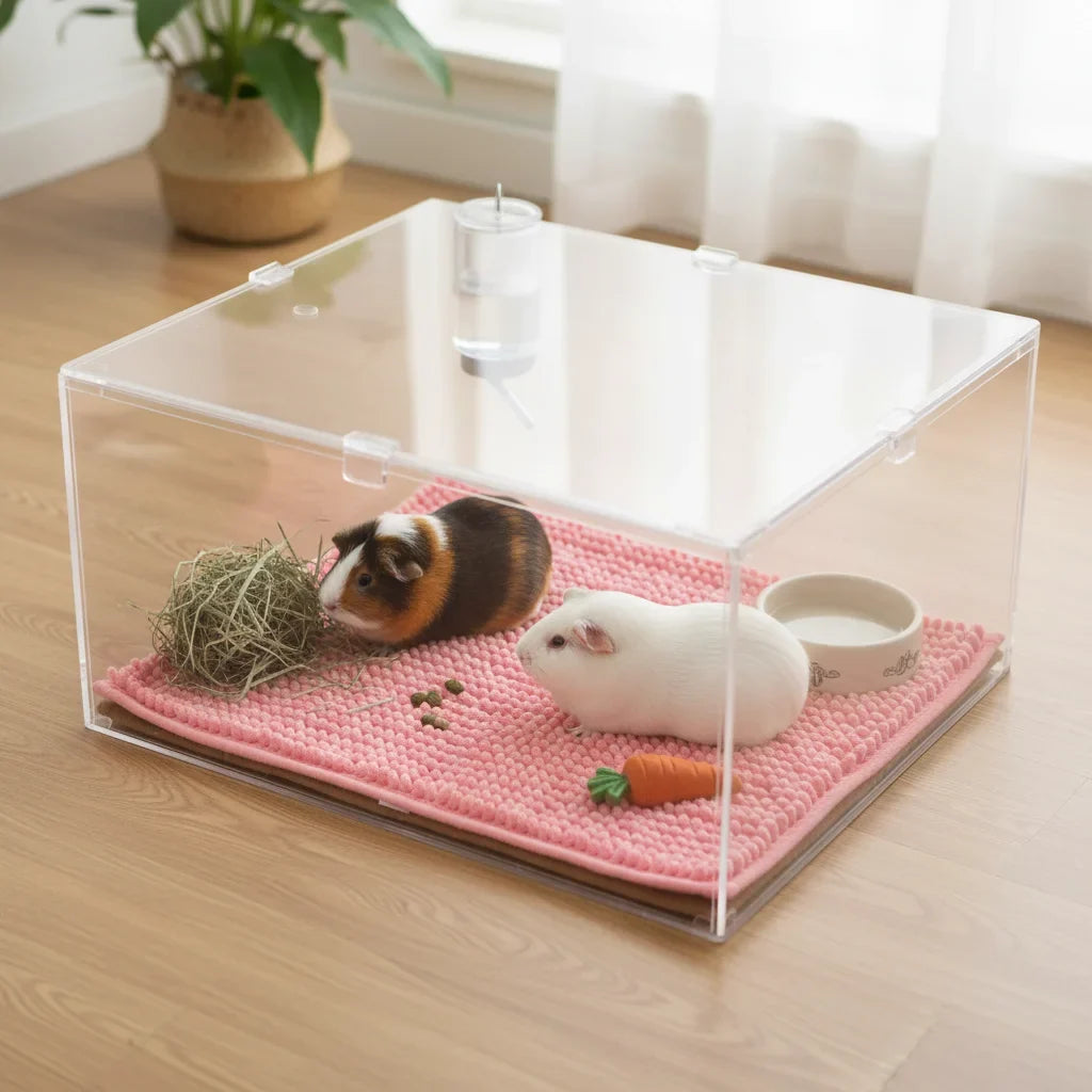 Guinea Pig Cage Liner Chenille Fleece Non - MyPetDollar.com