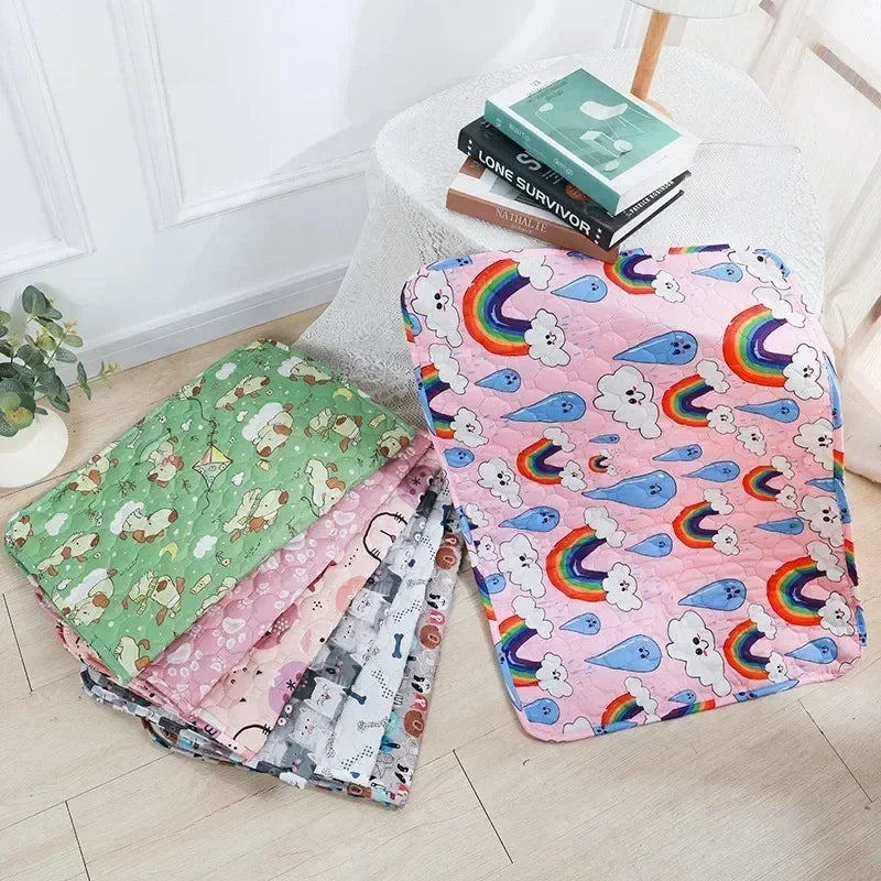 Pet Pee Pad Washable Pet Diaper Mat Reusable - MyPetDollar.com