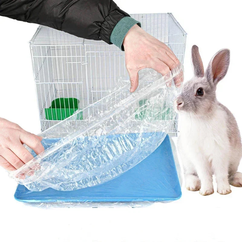 Disposable Rabbit Cage Liner Pet Tray - MyPetDollar.com