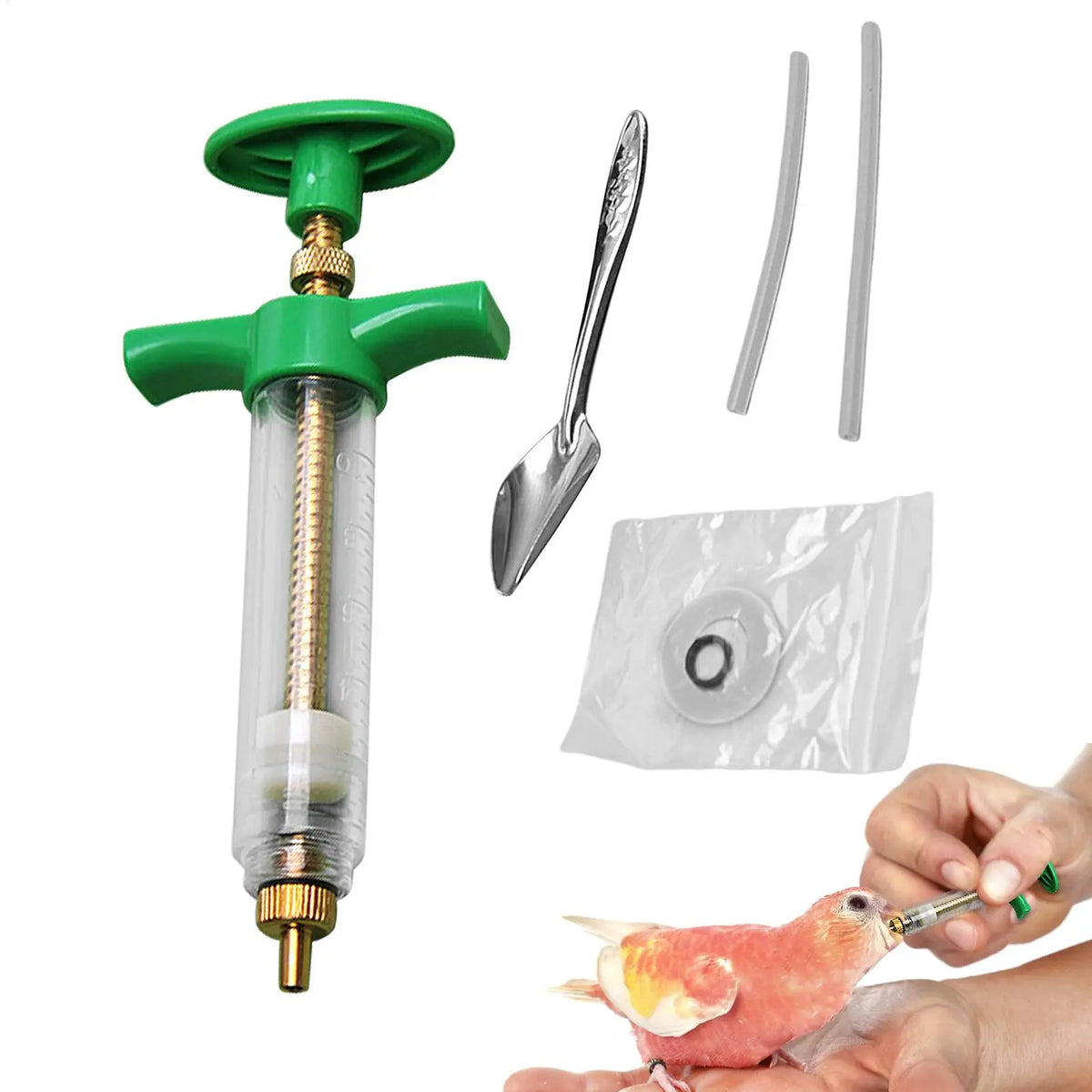 Budgie Chick Hand Feeding Syringe Feeder - MyPetDollar.com