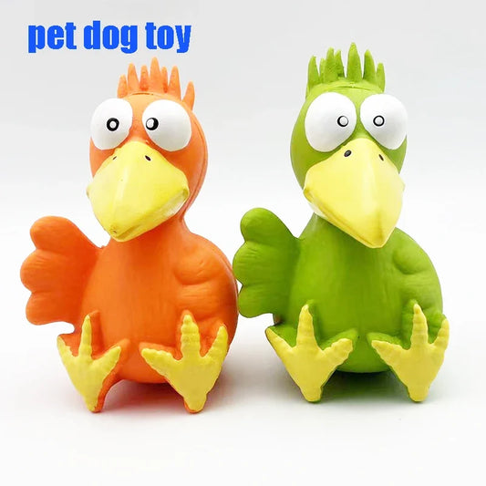 Pet Dog Toy Parrot Big Bill Bird Squeeze - MyPetDollar.com