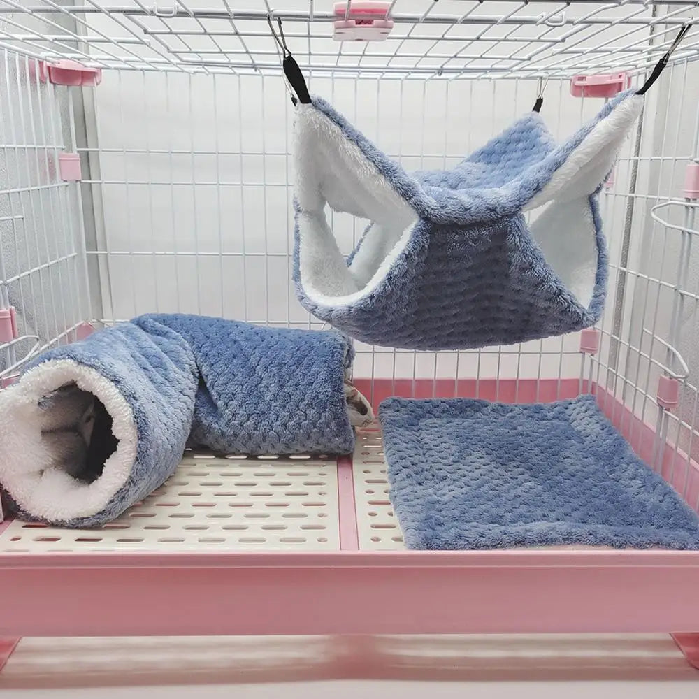 Hamster Nest Winter Bed House Shed Hanging - MyPetDollar.com