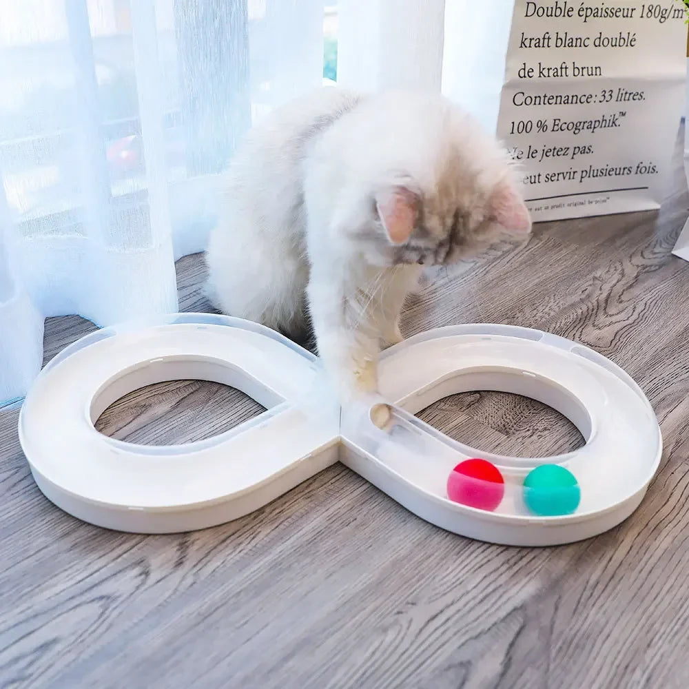 Household Cat Toy Turntable Cat Teasing Set - MyPetDollar.com