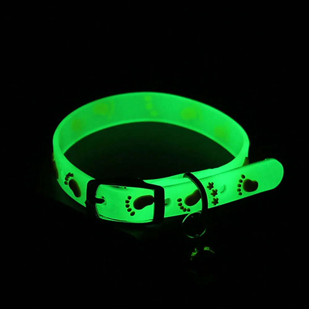 Luminous Cat Necklace Glowing Small Dog Cat - MyPetDollar.com