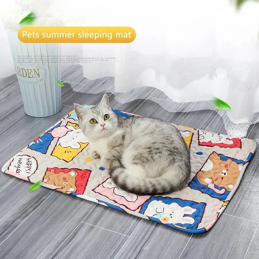 Summer Mat Pet Cooling Ice Blanket Mat - MyPetDollar.com