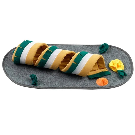 Hamster Tunnels Hideout Snuffle Foraging Mat - MyPetDollar.com