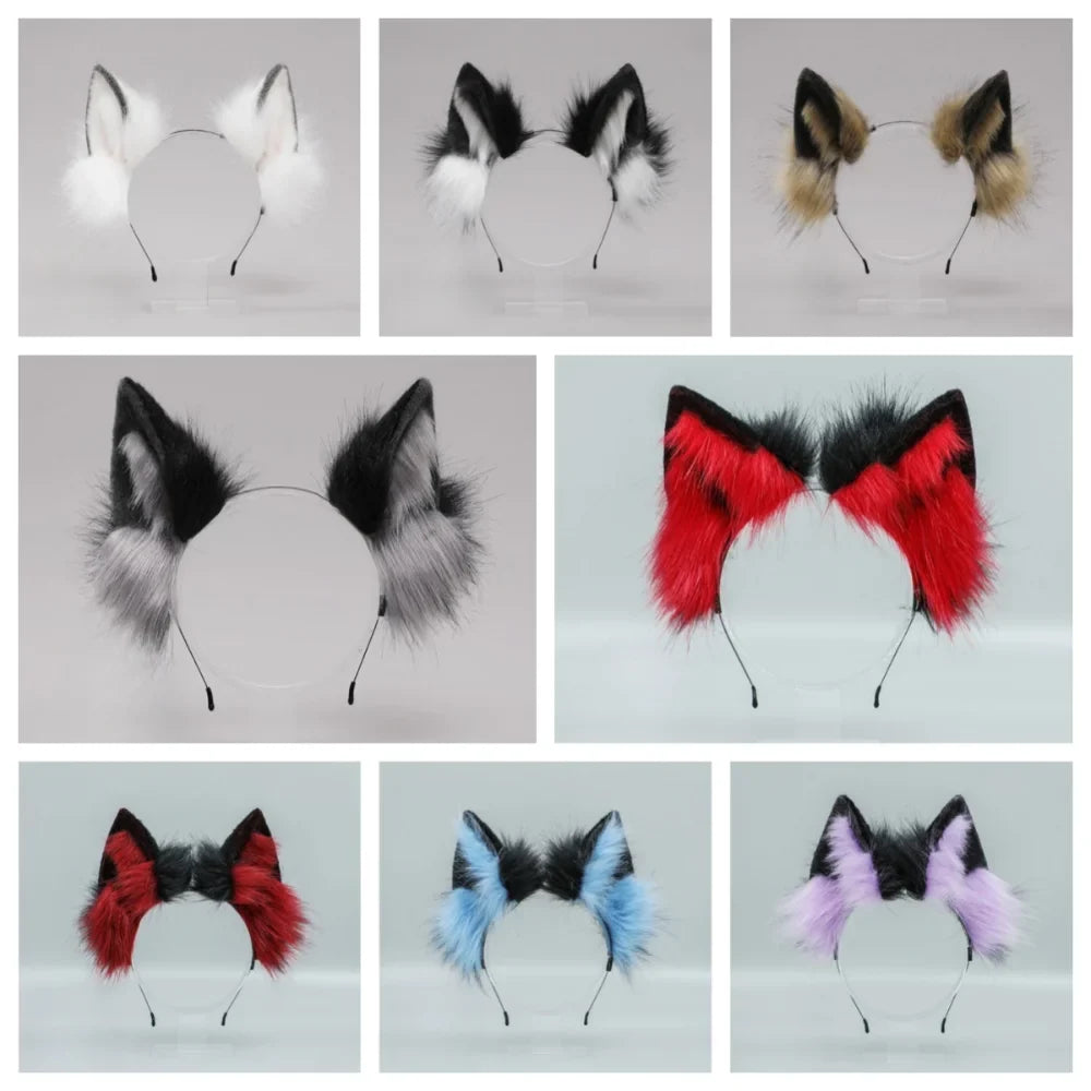 Funny Lolita Cat Ears Headband Animals Hair - MyPetDollar.com